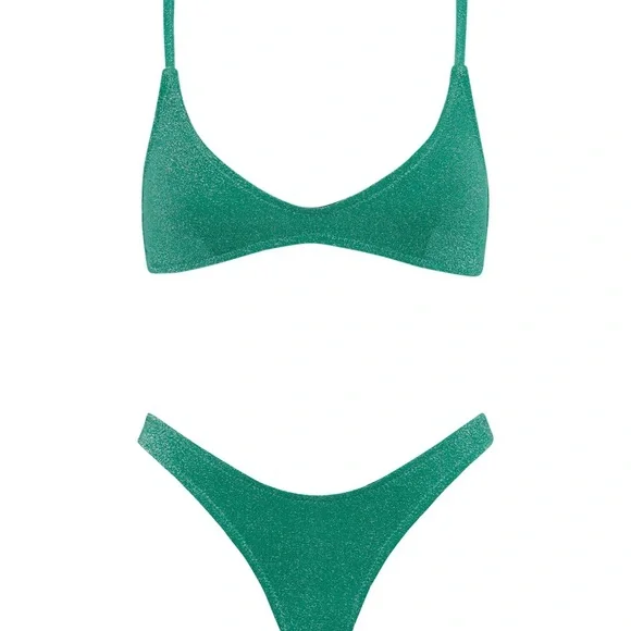 triangl swimwear, Swim, Triangl Maia Jaded Sparkle Bikini